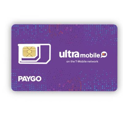 【美国保号神卡】UltraMobile PayGO紫卡，在美国已激活好，直接使用，可转esim
