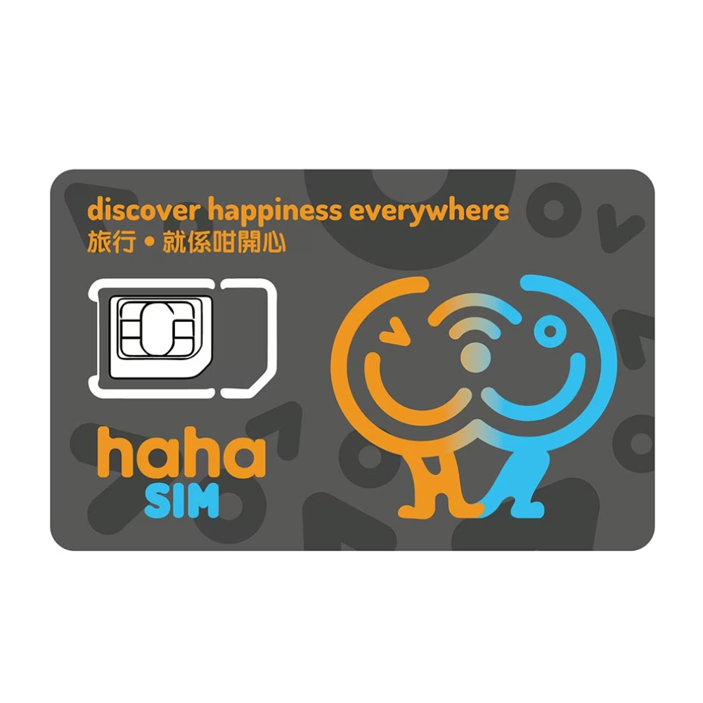 香港HaHa卡,免实名,低价保号,可国内上网和接打电话