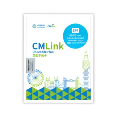 英国cmlink手机卡，家庭宽带IP，大流量套餐-保号神卡-漫游中国5G无墙上网-电话-短信-支持esim，长期卡，可续费