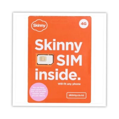 新西兰Skinny手机卡，实体卡，低价保号，长期使用